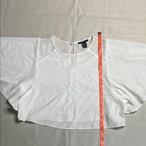 FOREVER 21 White Women's Top - Picture 5 of 10